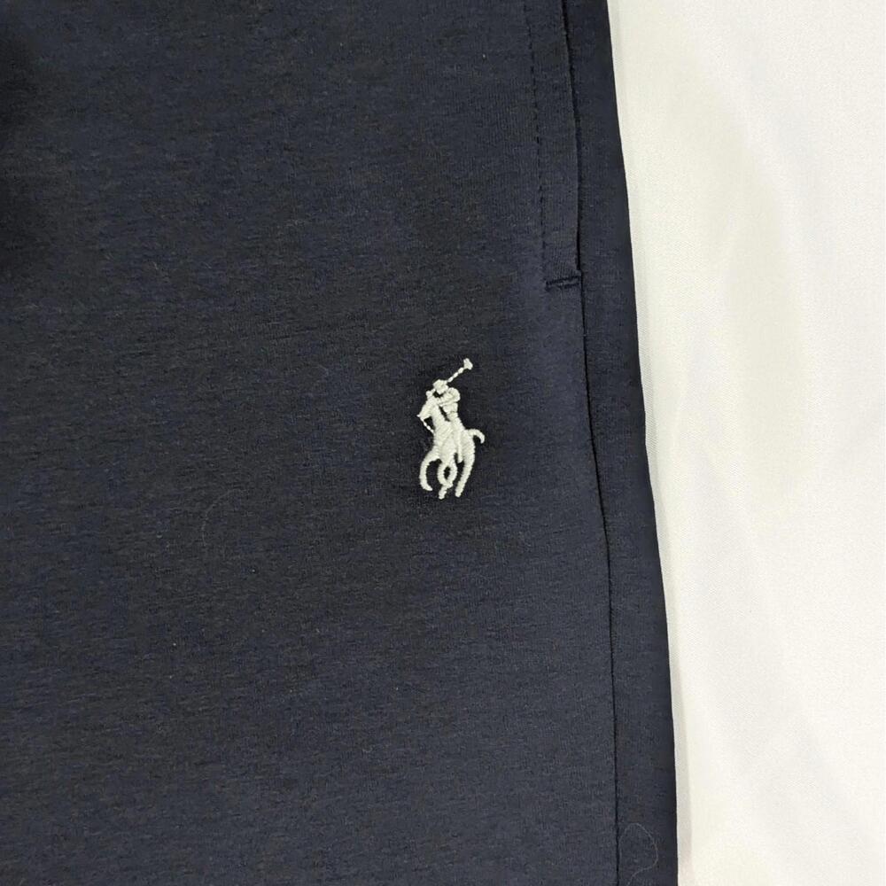 $125 Polo Ralph Lauren Double-Knit Jogger – Size L Navy Blue - Picture 6 of 10